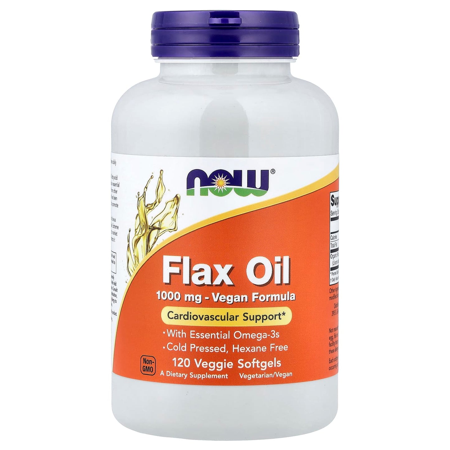 Flax Oil, 1000mg - 250 softgels