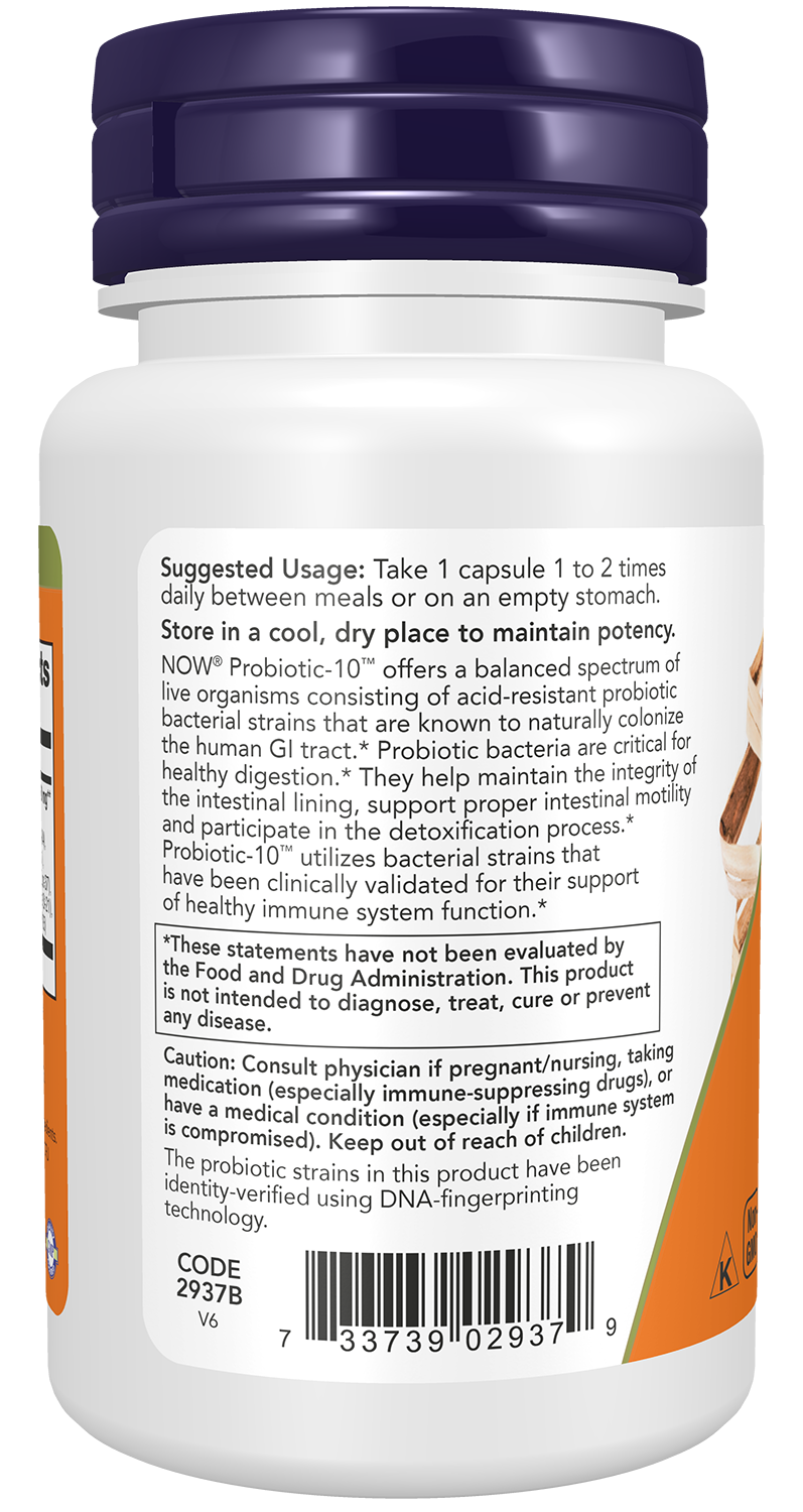 Probiotic-10, 25 Billion - 100 vcaps