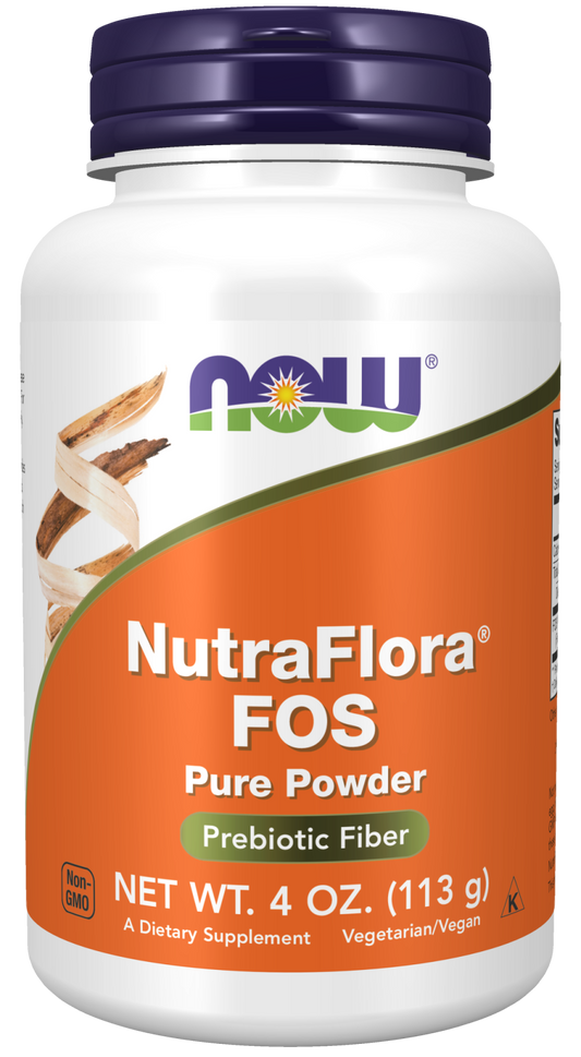 NutraFlora FOS, Pure Powder - 113g