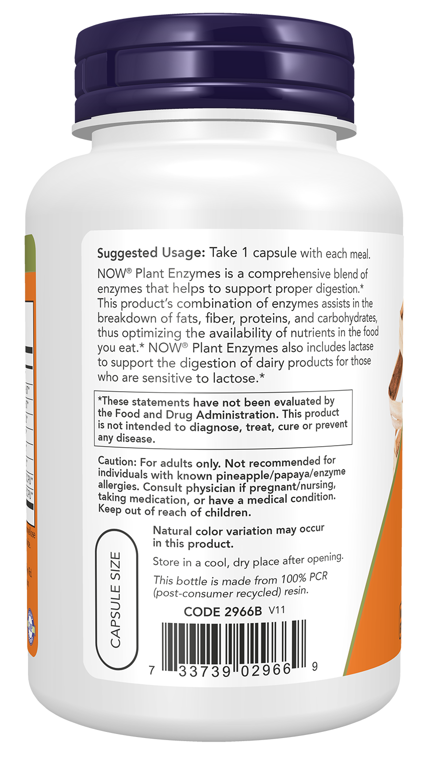 Plant Enzymes - 120 vcaps