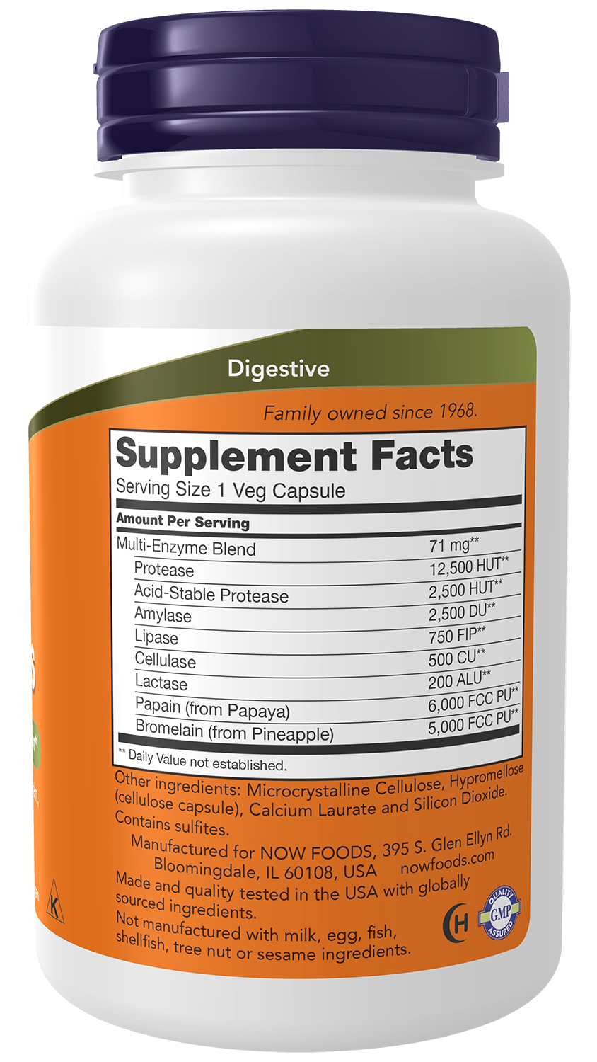 Plant Enzymes - 120 vcaps