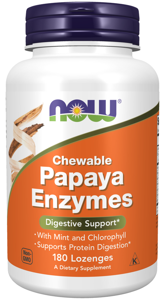 Papaya Enzyme, Chewable - 180 lozenges