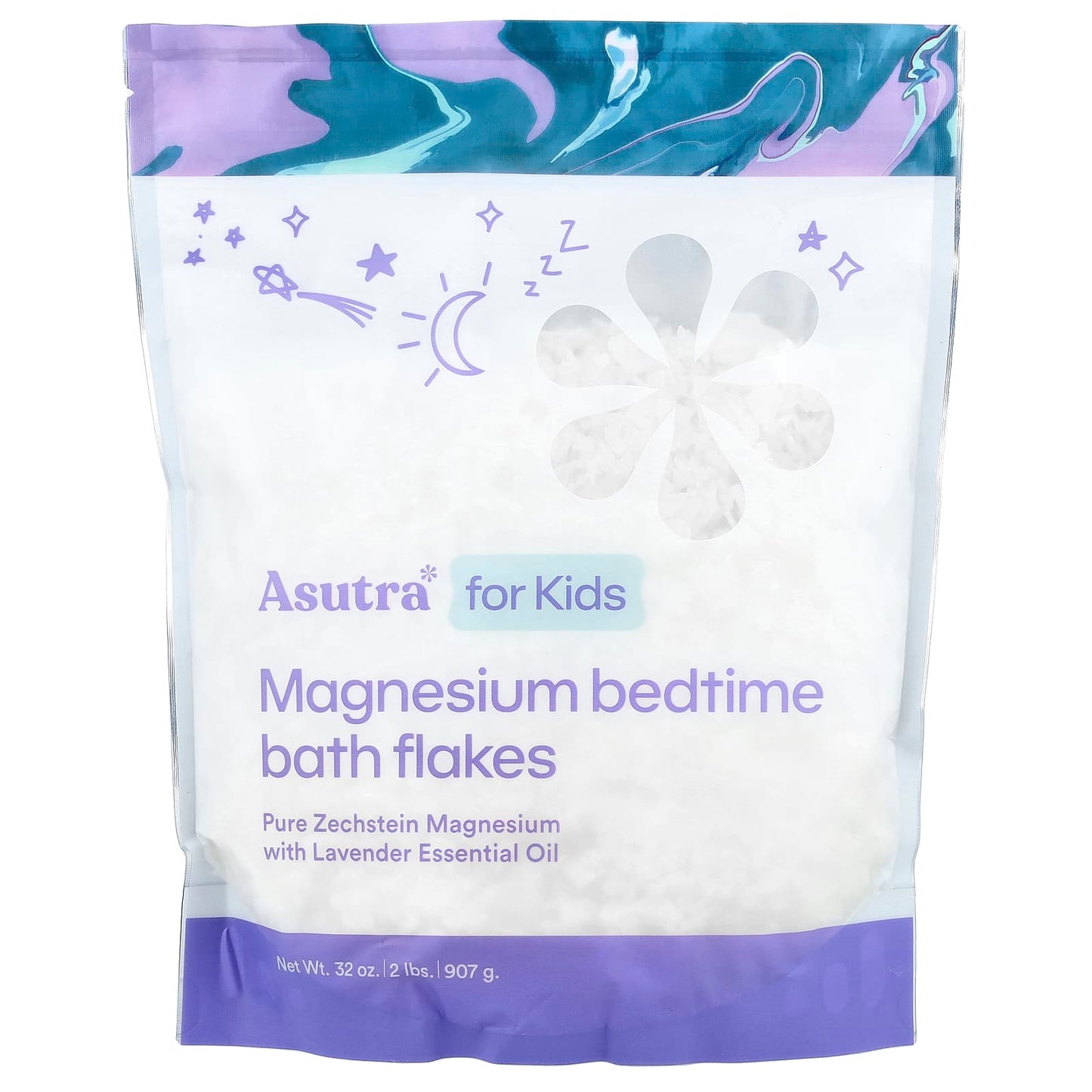 Magnesium Sleep Kids' Bath Flakes - 750g