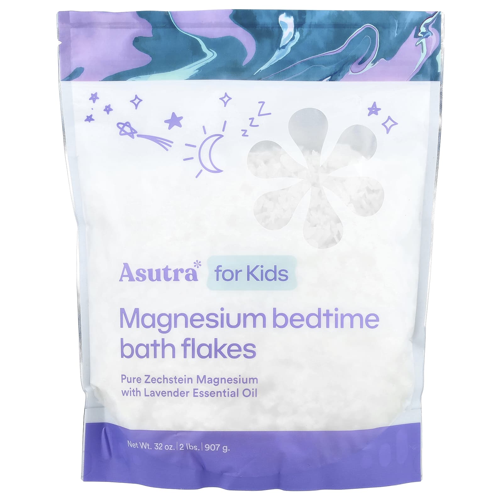 Magnesium Sleep Kids' Bath Flakes - 750g