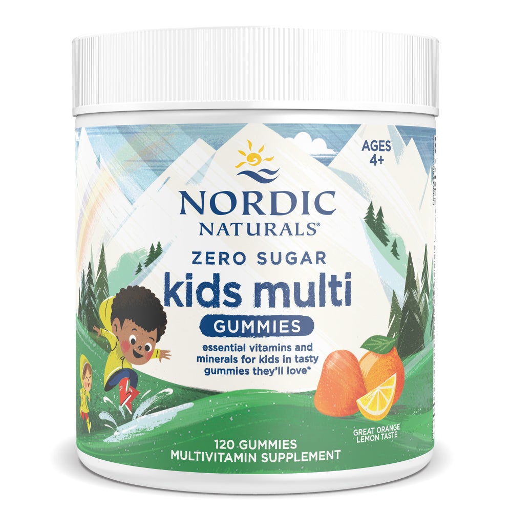 Kids Multi Zero Sugar, Orange Lemon - 120 gummies