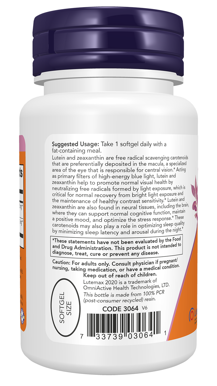 Lutein & Zeaxanthin - 60 softgels