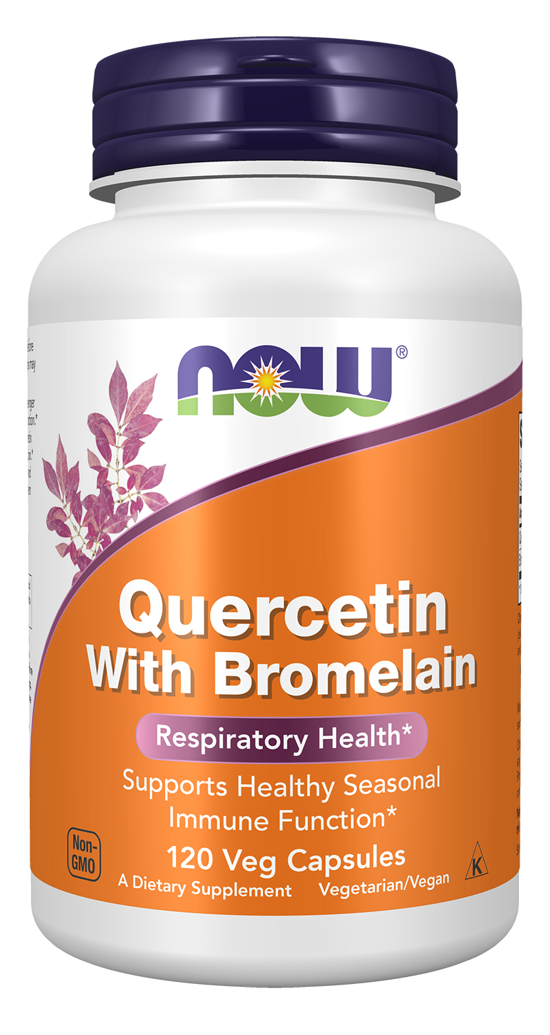 Quercetin with Bromelain - 120 vcaps