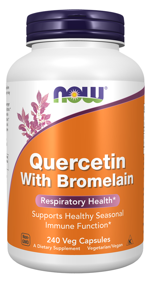 Quercetin with Bromelain - 240 vcaps