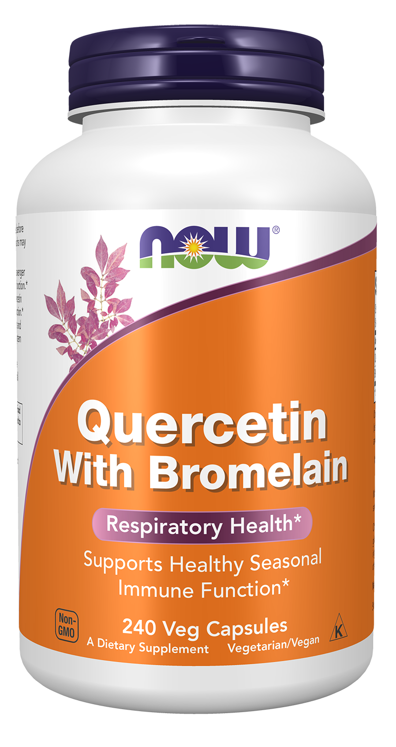 Quercetin with Bromelain - 240 vcaps