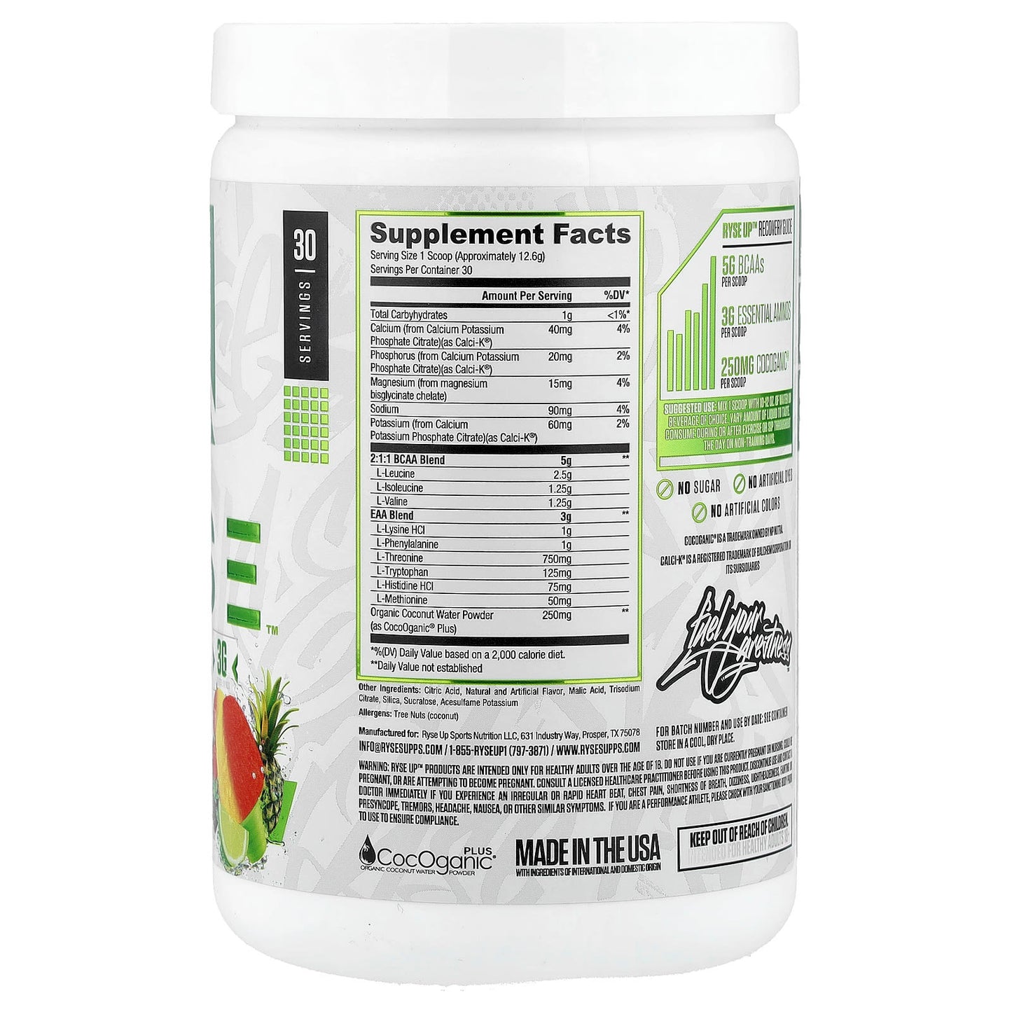 BCAA + EAA, Tropical Snocone - 378g