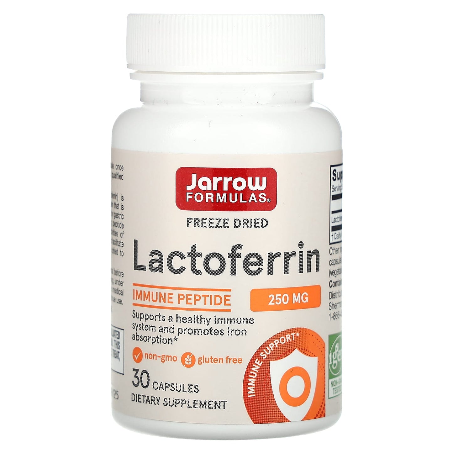 Lactoferrin, 250mg - 30 caps