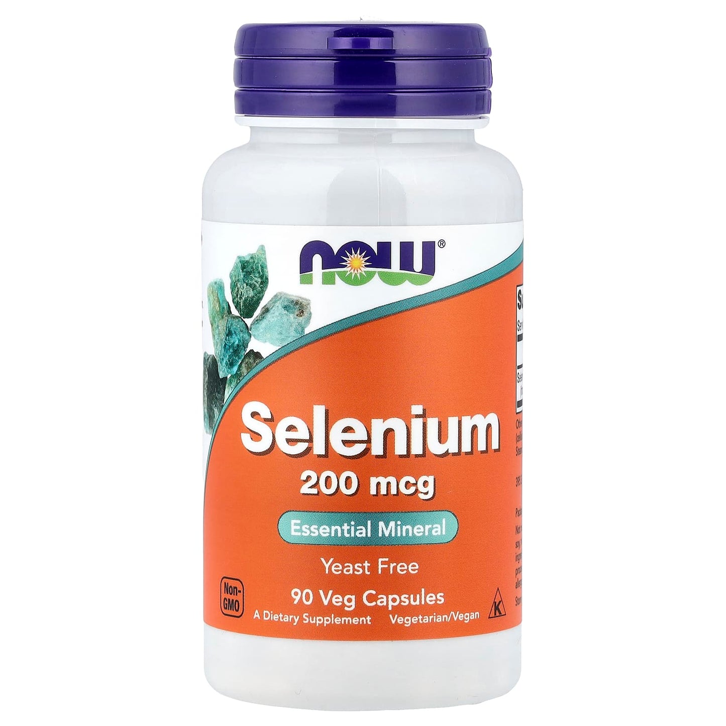 Selenium, 200mcg - 90 vcaps