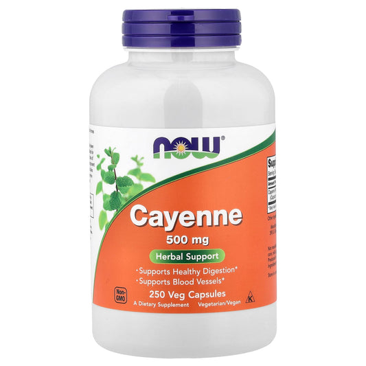 Cayenne, 500mg - 100 vcaps