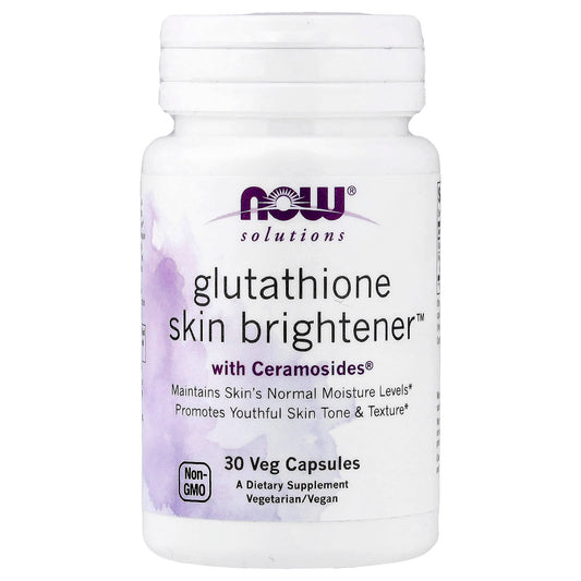 Glutathione Skin Brightener with Ceramosides - 30 vcaps