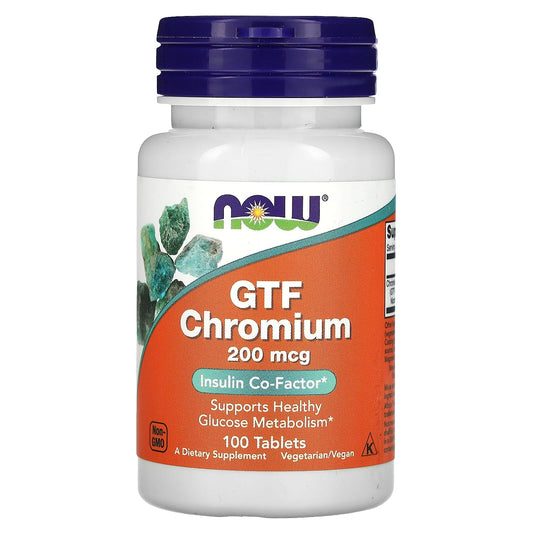 GTF Chromium, 200mcg - 250 tablets