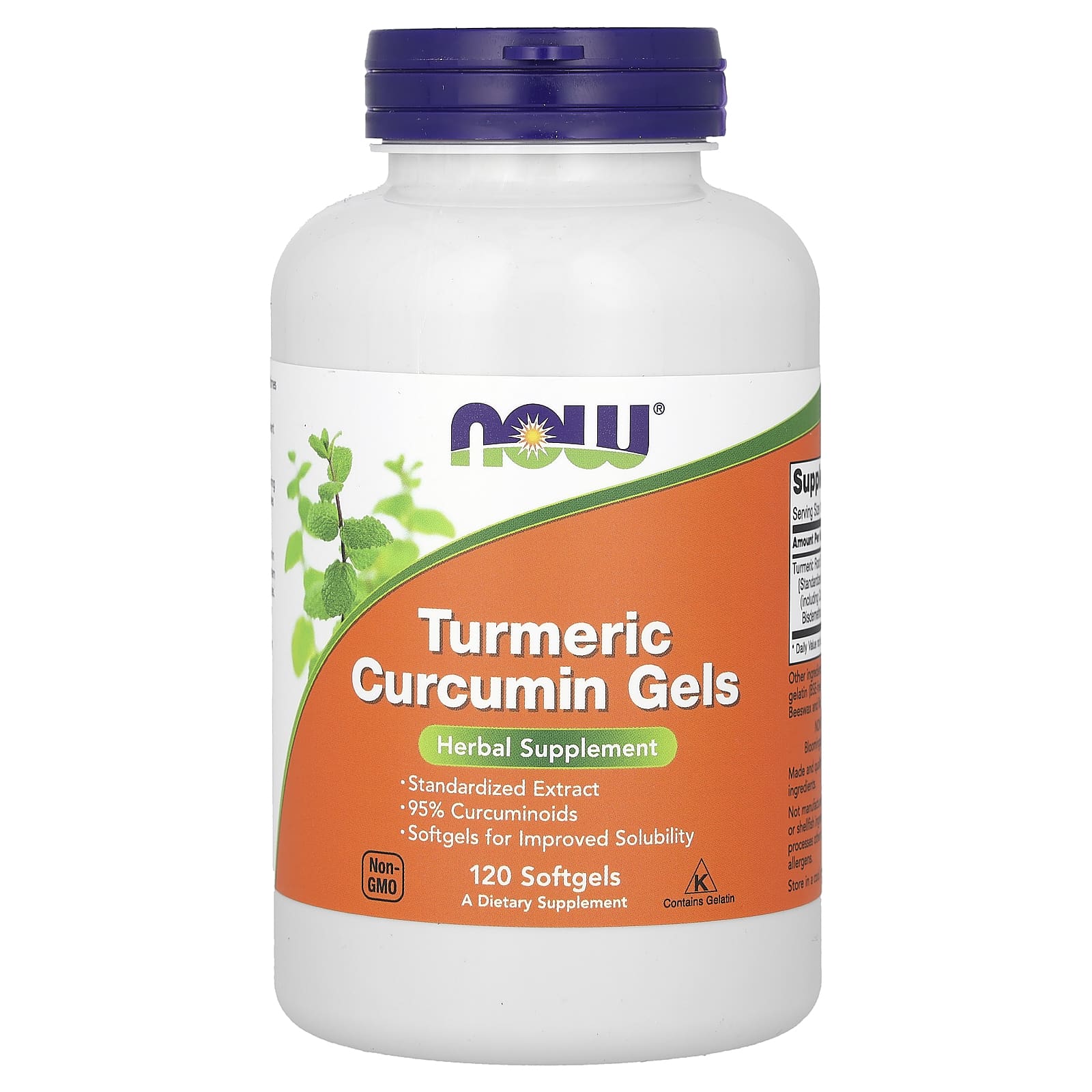 Turmeric Curcumin - 120 softgels