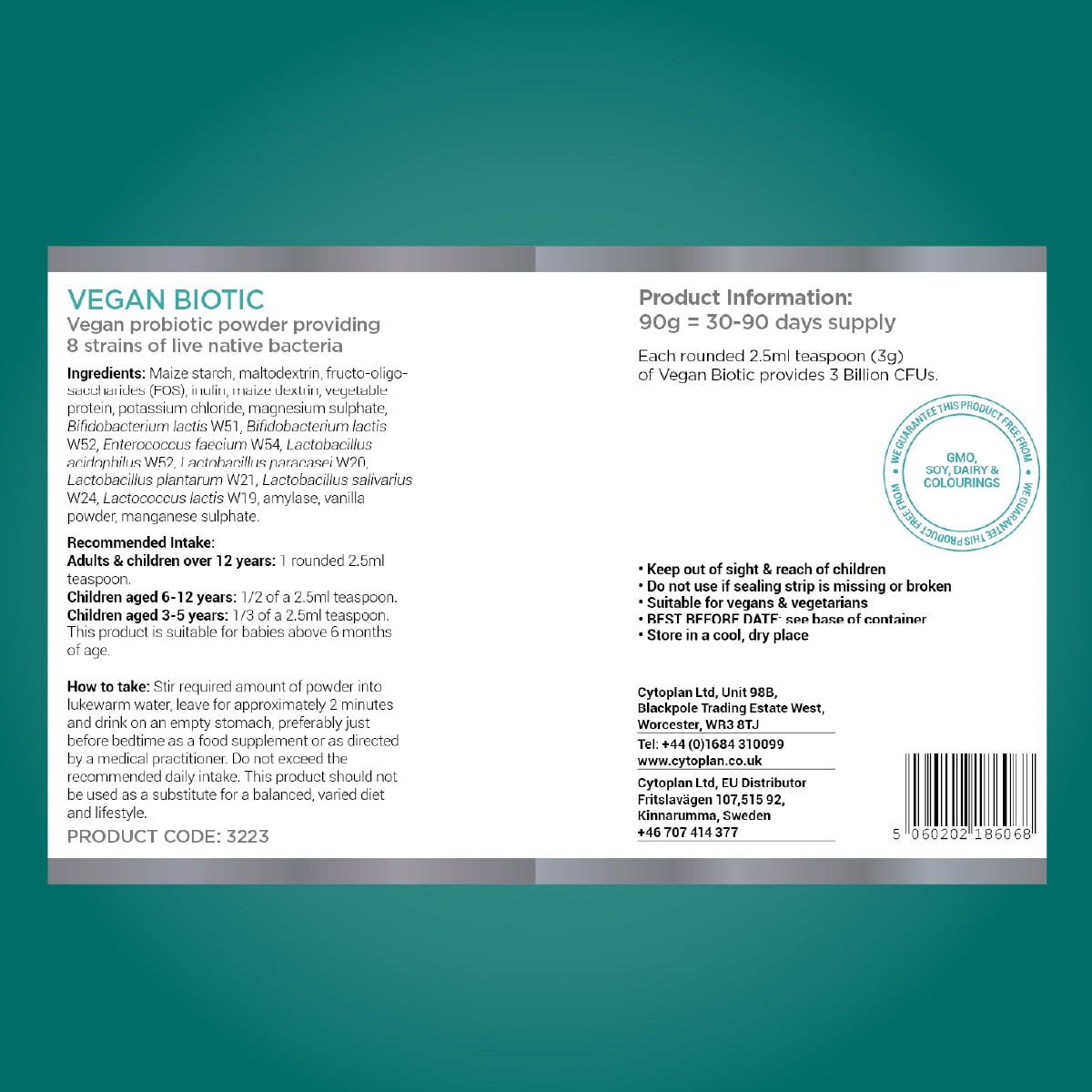 Vegan Biotic - 90g