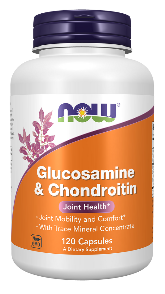 Glucosamine & Chondroitin with Trace Mineral Concentrate - 120 caps