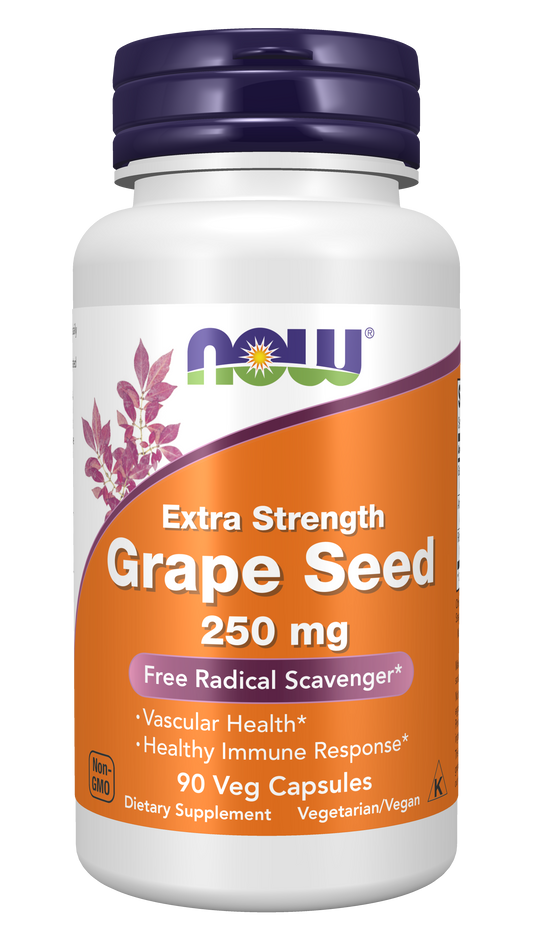 Grape Seed, 250mg Extra Strength - 90 vcaps