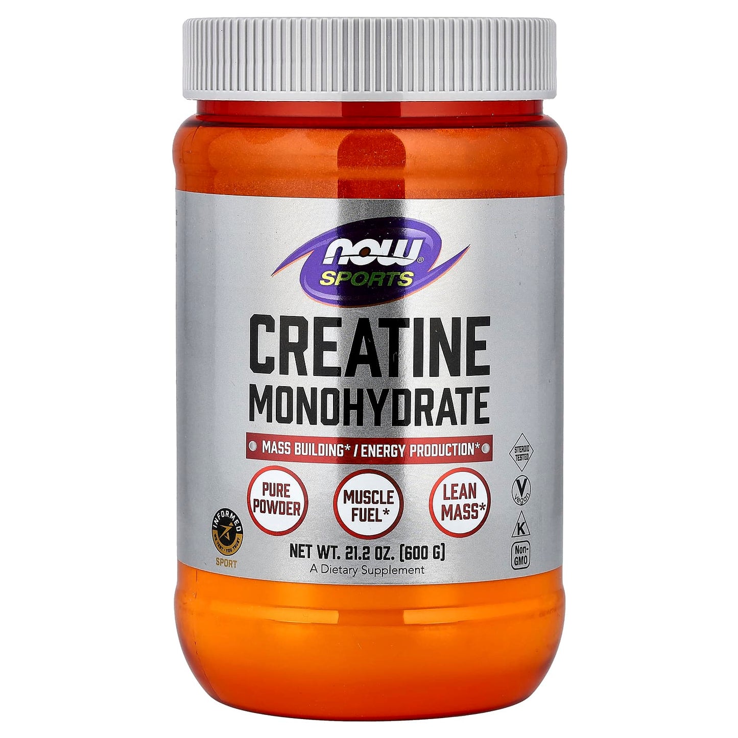 Creatine Monohydrate, Pure Powder - 1000g