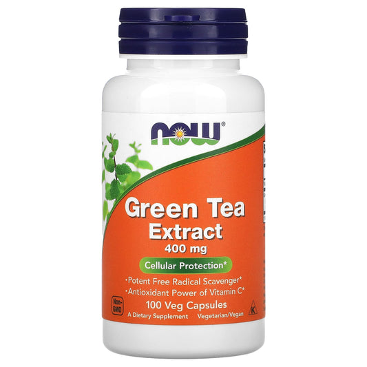 Green Tea Extract, 400mg - 100 vcaps