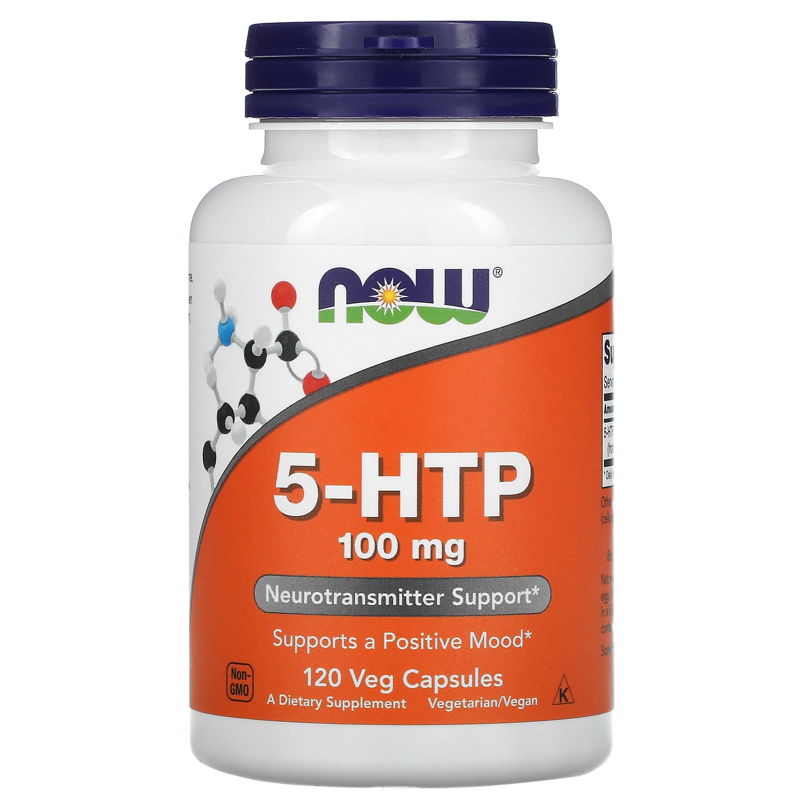 5-HTP, 100mg - 120 vcaps