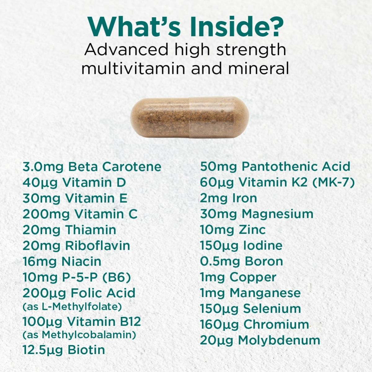 Wholefood Multi - 120 vcaps