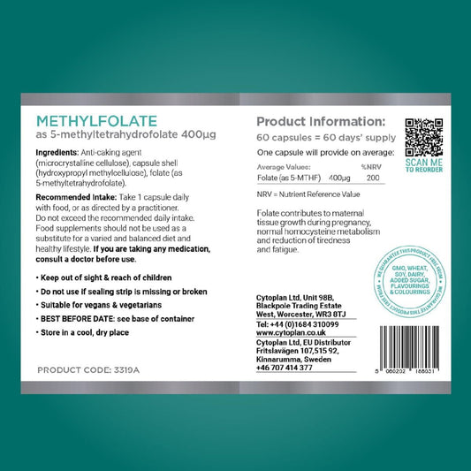 Methylfolate - 60 vcaps