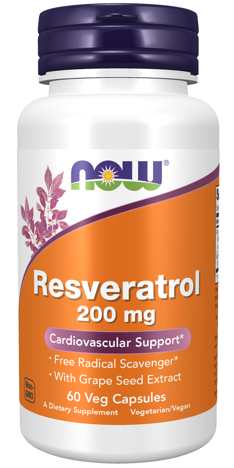 Resveratrol, 200mg - 60 vcaps