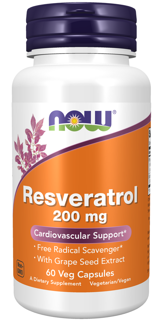 Resveratrol, 200mg - 60 vcaps