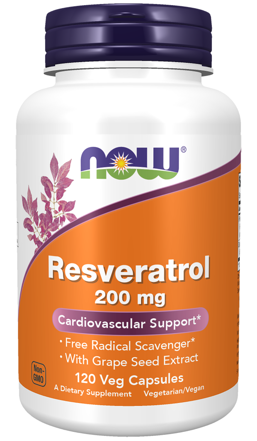 Resveratrol, 200mg - 60 vcaps