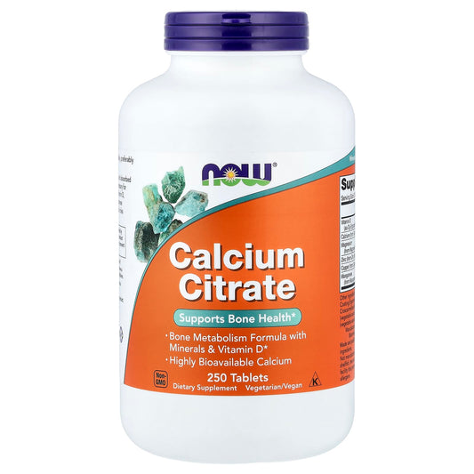 Calcium Citrate with Minerals & Vitamin D-2 - 100 tabs