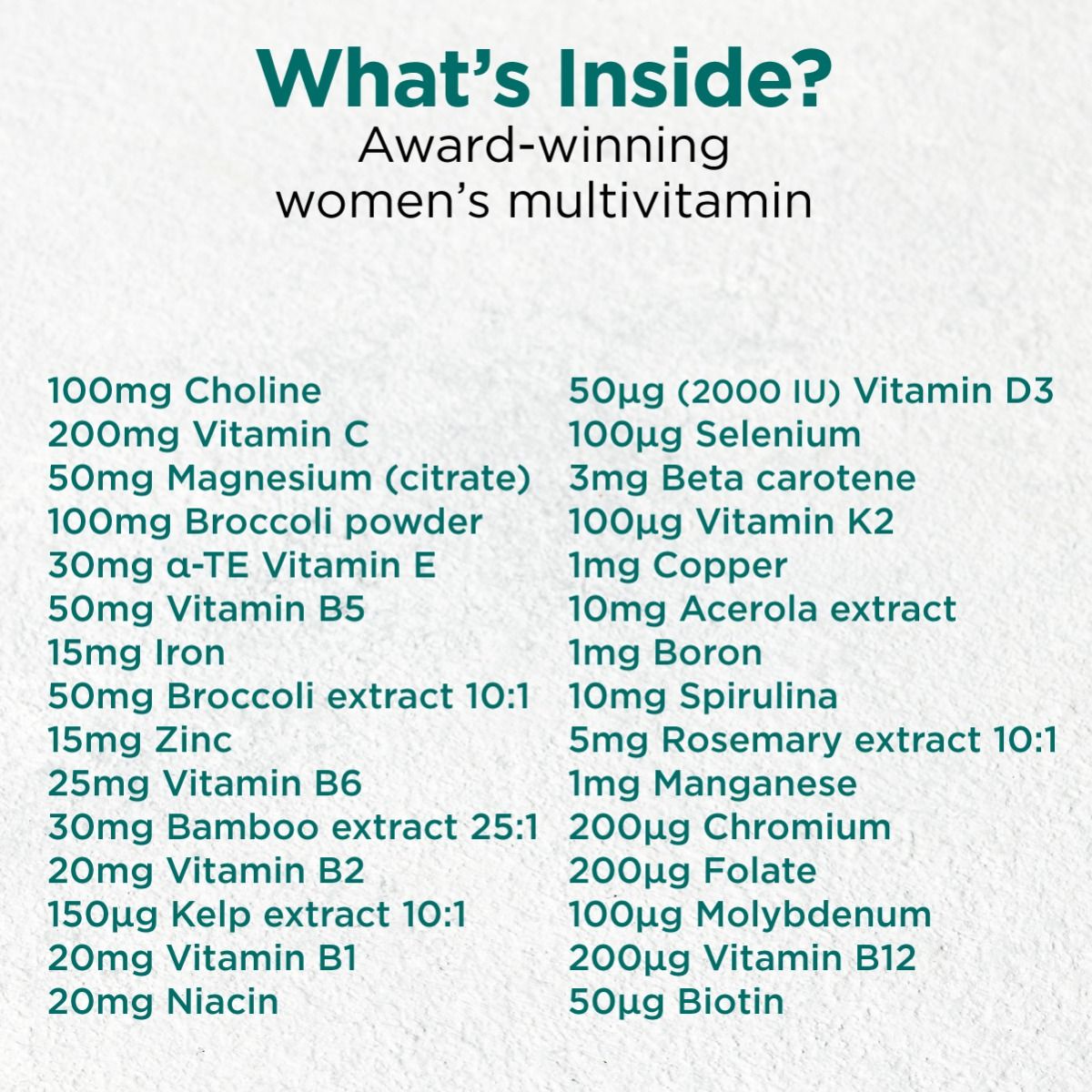 Wholefood Multi - 120 vcaps