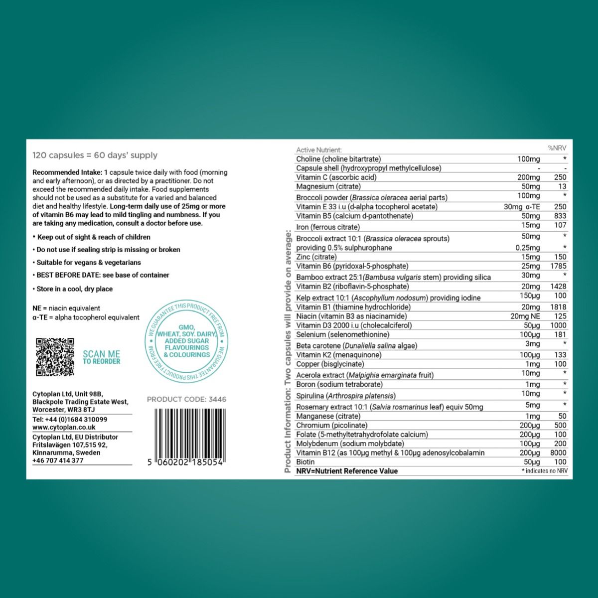 Wholefood Multi - 60 vcaps