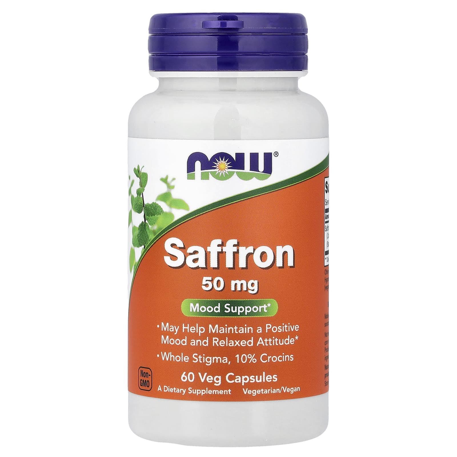 Saffron, 50mg - 60 vcaps