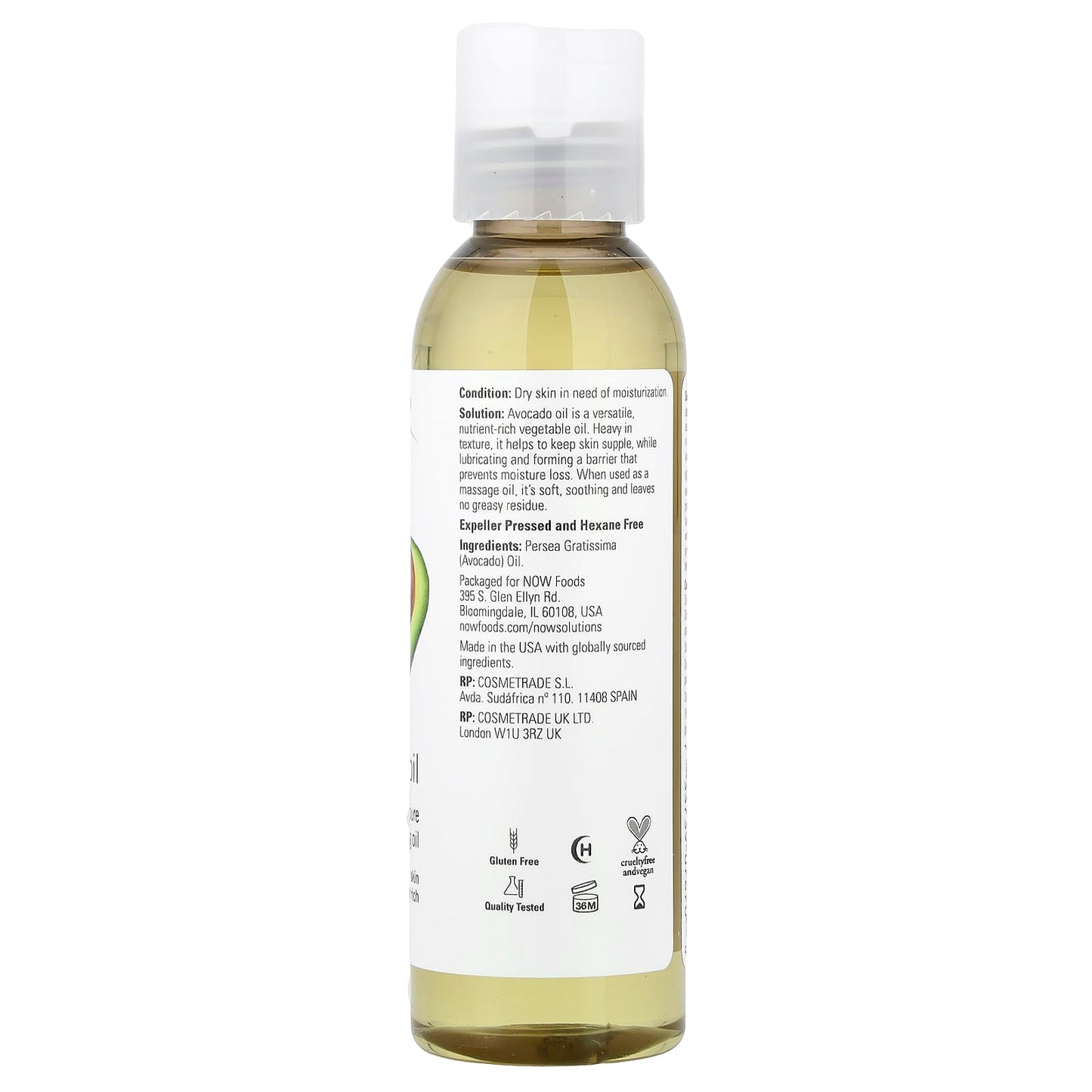 Avocado Oil - 118 ml.