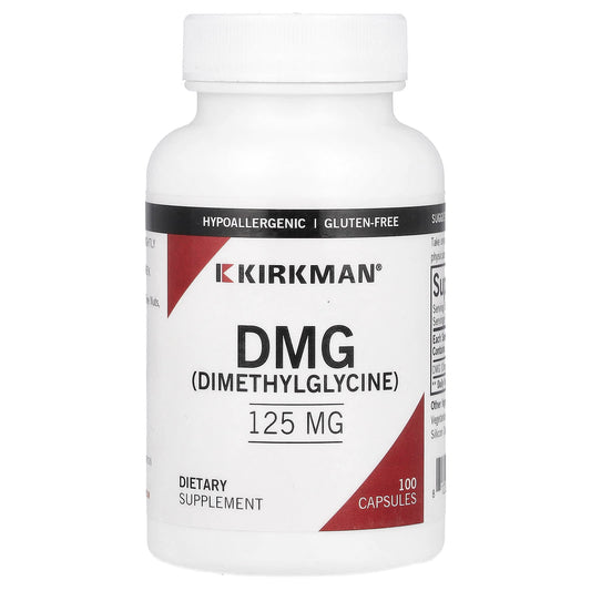 DMG (Dimethylglycine), 125mg - 100 vcaps