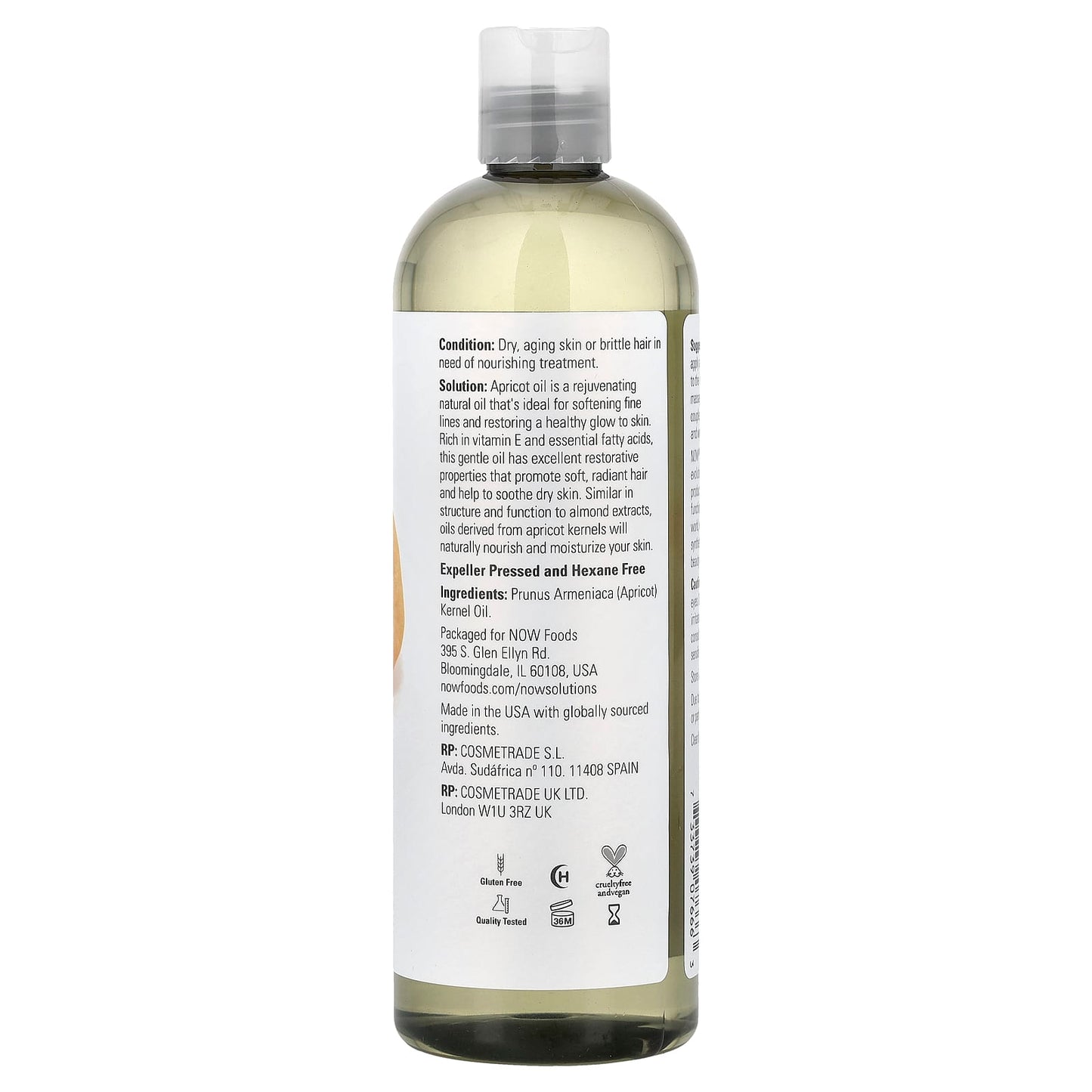 Apricot Oil - 473 ml.