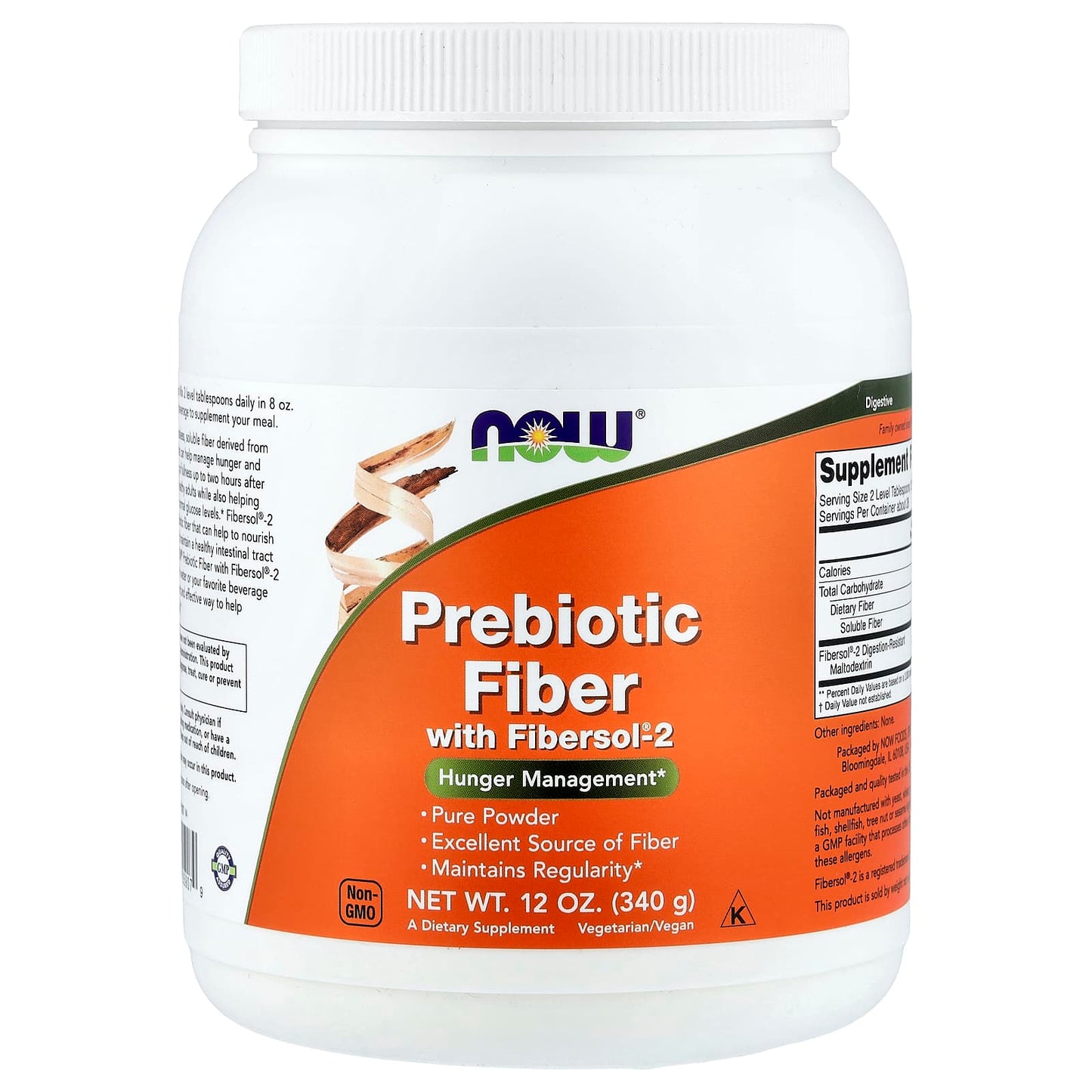 Prebiotic Fiber with Fibersol-2 - 340g