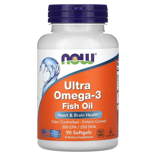 Ultra Omega-3 (In Fish Gelatin Softgels) - 180 fish softgels