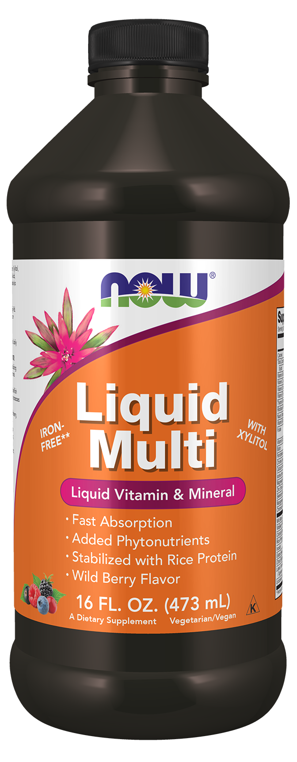 Liquid Multi, Wild Berry (Iron Free) - 473 ml.