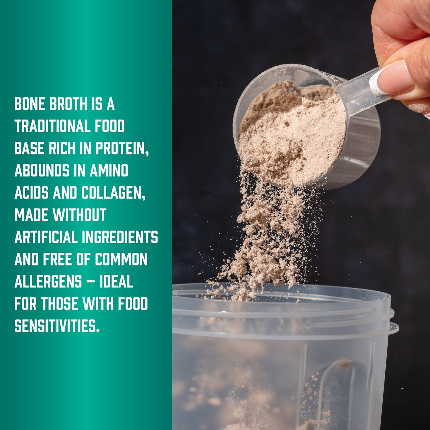 Bone Broth, Beef Powder - 544g