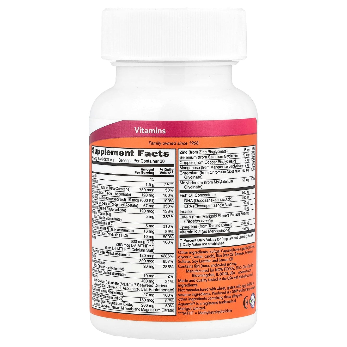Prenatal Gels + DHA - 90 softgels