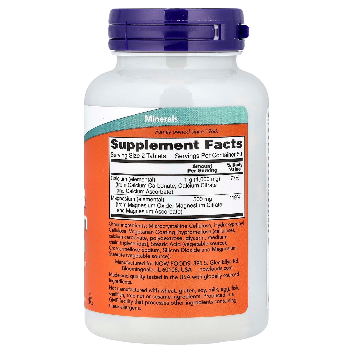Calcium & Magnesium - 250 tablets