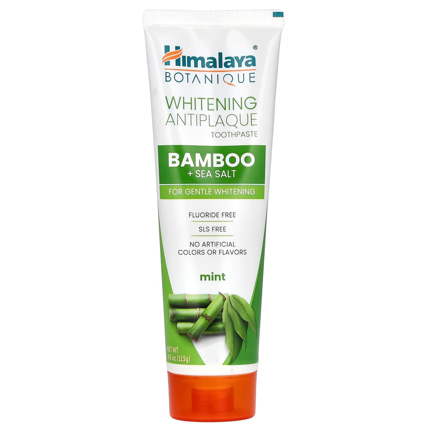 Whitening Antiplaque Bamboo & Sea Salt Mint Toothpaste