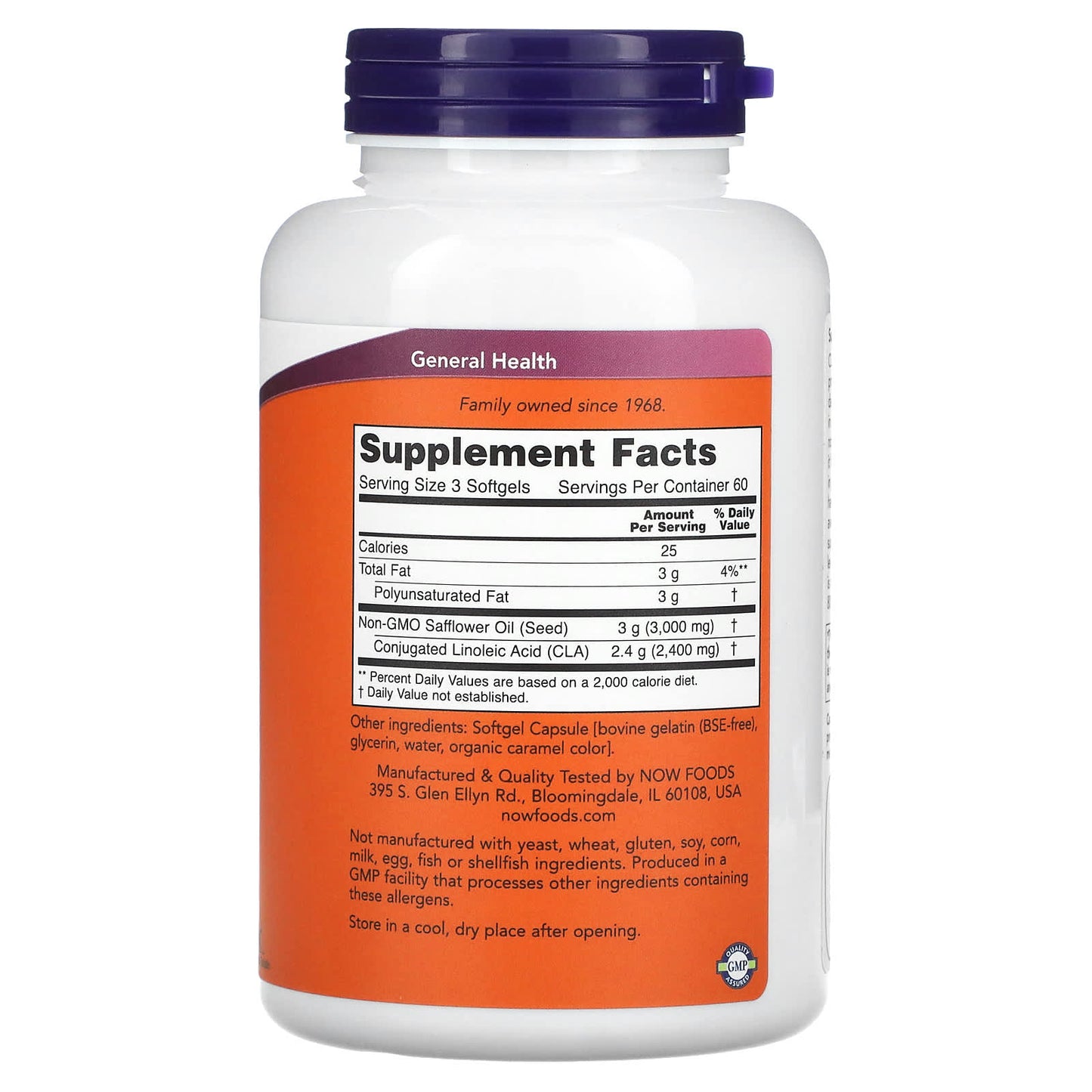 CLA, 800mg - 180 softgels