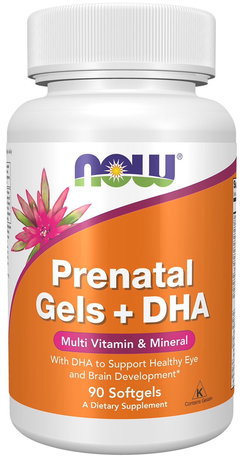 Prenatal Gels + DHA - 180 softgels