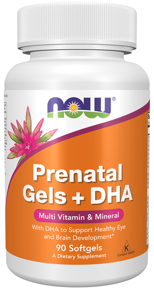 Prenatal Gels + DHA - 180 softgels