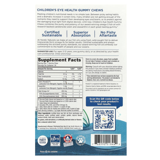 Children's Eye Health, Strawberry Lemonade - 30 gummies