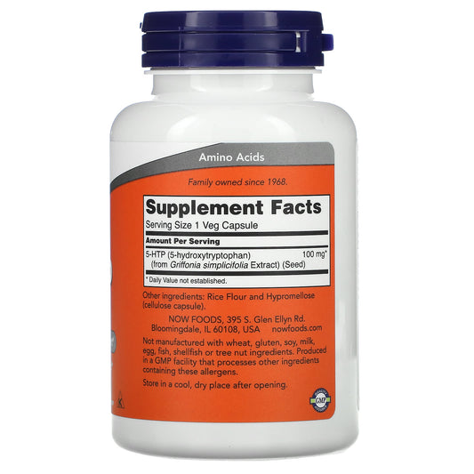 5-HTP, 100mg - 120 vcaps
